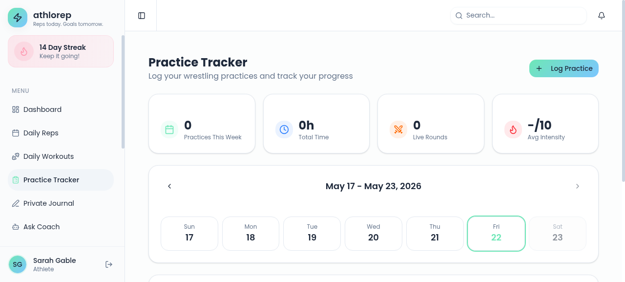 Practice Tracker